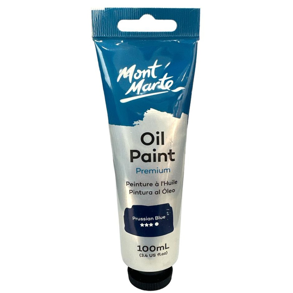 Mont Marte Oil color 100ML  - Prussian Blue
