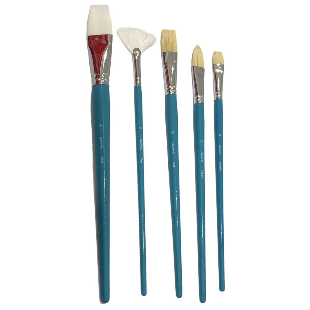 Mont Marte Gallery Series Brush Set Oils 5pc