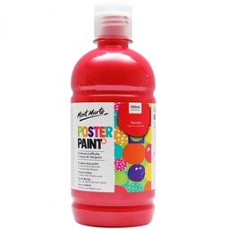 [MPST0003] Mont Marte Kids - Poster Paint 500ml - Carmine