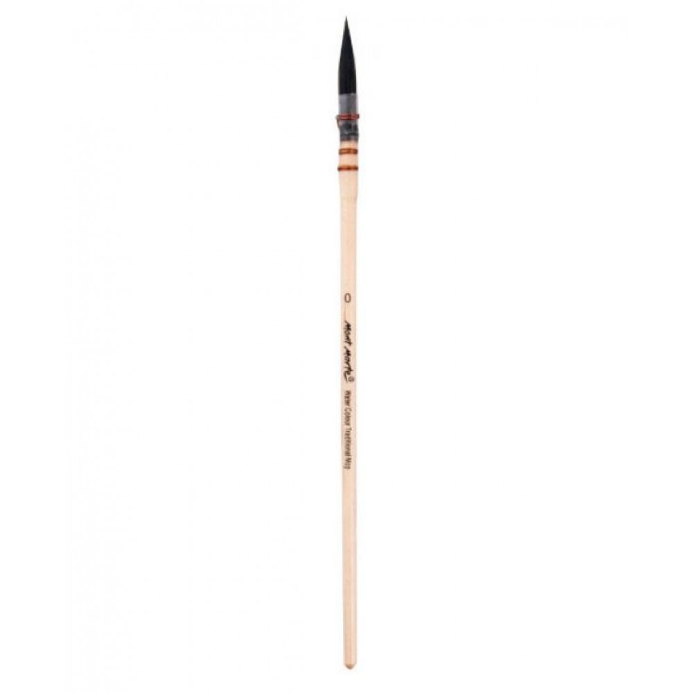 Mont Marte Artist Brush Watercolor Traditional Mop 0