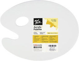 [MAPL0007] Mont Marte White Acrylic Palette 23x30cm