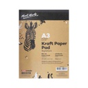 Mont Marte A3 Kraft Paper Pad - 50 Sheets