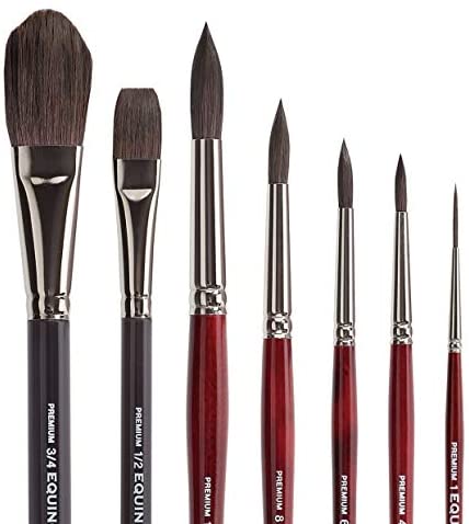 7 KINGART EQUINOX BRUSH SET (SH)