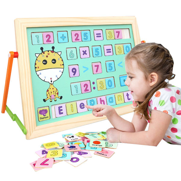 سبورة الارقام خشبية