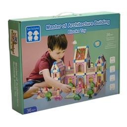 [SQUI4087] بيت خشب تركيب تعليمي