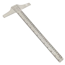 [M192-383] مسطرة هندسية 30 سم حرف T