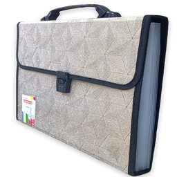 [M192-538] ملف شنطة 12 جيب A4 