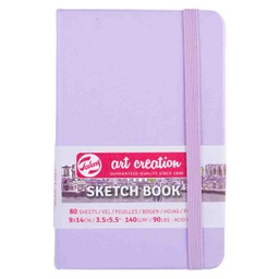 [9314131M] Art Creation sketch book black P.VIOL.9X14 140G 