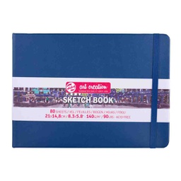 [9314235M] Art Creation sketch book black NVY.BL.21X15 140G 