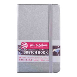 [9314041M] Art Creation sketch book black S.SLVR.9X14 140G 