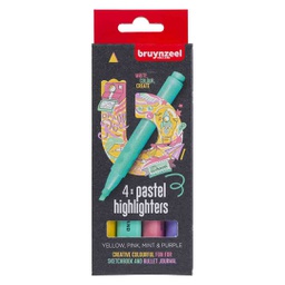 [60283104] Bruynzeel highlighter pastel 4 