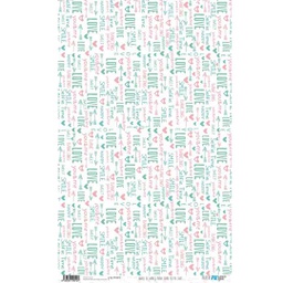 [PFY2010] ورق أرز 54*33 COMO FLOTO LOVE