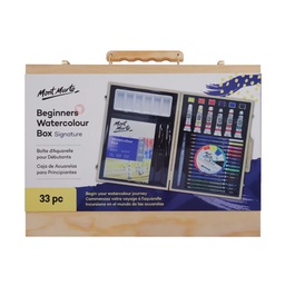 [MMGS0025] Mont Marte Beginners Watercolor Box 33pc