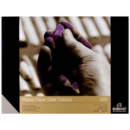 [93092942] كراسة رسم  باستيل من رامبرانت للفنانين المحترفين ، تم تطويره خصيصًا للالوان الداكنة   6 ظلال.D.29X42 160G FSC MIX