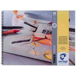 [93180001] Van Gogh toned paper grey  A3 FSC-MIX