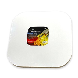 [A5303RRA] لوحة رسم كانفس من فونيكس متعددة الاشكال 100% قطن 3/4" السماكة تدبيس من الخلف 50×50 سم