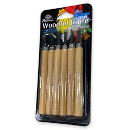 [E5421-G] Phoenix Graver Knives set 6PCS/set