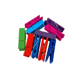 [BQ-8269] مشبك خشبي ملون كبير