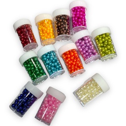 [MIS-B6] خرز لولو ملون وسط