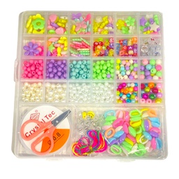 [TK4496X-1] خرز ملون بلاستك TK4496X-1