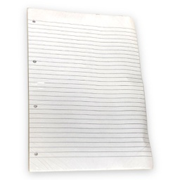 [LL4820/LA4] ورق بحث مسطر 48 ورقة A4