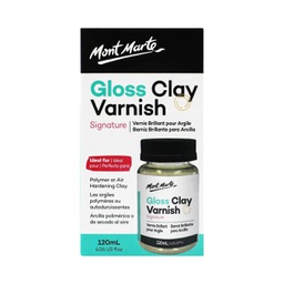 [MMSP2001] Mont Marte Clay Varnish Gloss 120ml