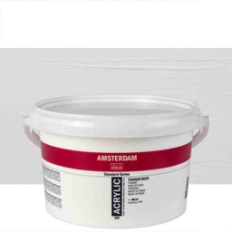 [17671050] Amsterdam Acrylic color 2500ml    TITANIUM WHITE