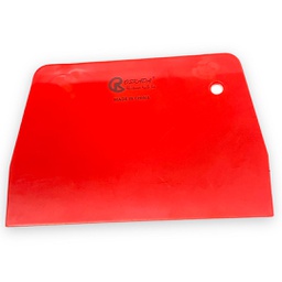 [14010163] سكين بلاستيك ديكور احمر 14 سم