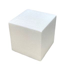 [A1224-2] مكعب فلين أبيض 15سم BST
