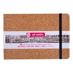 [9314055M] ART CREATION SKETCHBOOK CORK 21X15 140G FSC