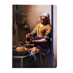 [9314353M] كراسة رسم سكتش المحترفين دفتر مقاس 21*30 سم غلاف جلد من ارت كريشن الهولندية  140 جرام غلاف جلد فاخر رسمة صانعة الحليب