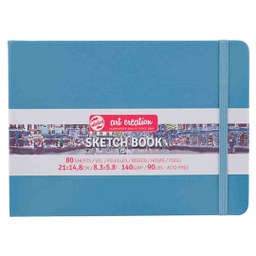 [9314215M] ART CREATION SK.BLCK L.BLUE 21X15 140G