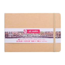 [9314435M] ART CREATION SKETCHBOOK KRAFT 21X15 140G FSC