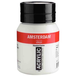 [17721042] AMSTERDAM ACRYLIC COLOR  500ML ZINC WHITE