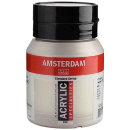 [17728002] AMSTERDAM ACRYLIC COLOR  500ML SILVER