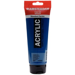 [17125570] AMSTERDAM ACRYLIC COLOR  250ML GREENISH BLUE
