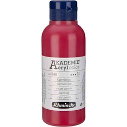 [23340027] SCHMINCKE  AKADEMIE ACRYLIC COLOUR  250ML carmine red 