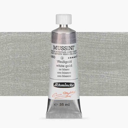 [10860009] SCHMINCKE  MUSSINI 35ML OIL COLOUR  white gold