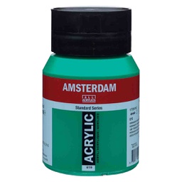 [17725702] AMSTERDAM ACRYLIC COLOR 500ML PERM.GREEN DP