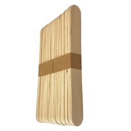 [Y19-68A] اعواد سكريم خشب سادة WOODERN LOLLI STICKS 50PCS/PACK