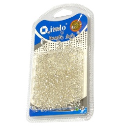 [F-133] خرز شفاف كرت