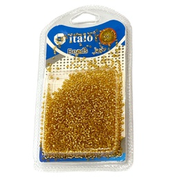 [F-138] خرز شفاف 2 ملي 30 جرام