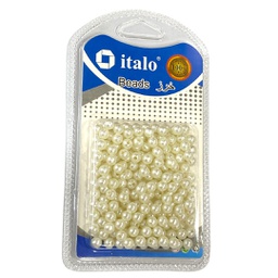 [F-201] خرز ابيض 20 جرام