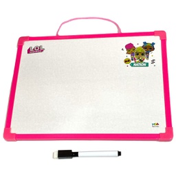 [LOL501-12386] سبورة بيضاء شخصيات مقاس A4 لول