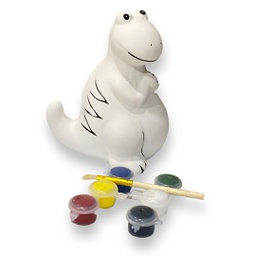 [2900-51] حصالة جبس كبيرة ابيض للتلوين