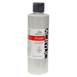 [PA250SPB] PHOENIX Acrylic Color Value Series 250ML Bottle Silver 120