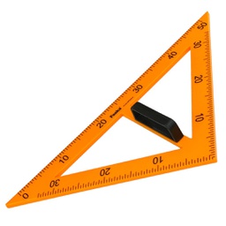 [BP9442-6] مثلث هندسي 50 سم FOSKA