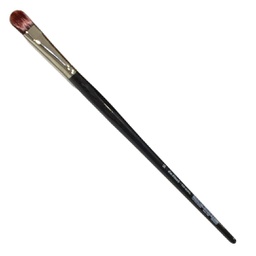 [VA-7485_16] TOP-ACRYL SYNTHETIC BRUSH filberts,red-brown fibres
