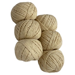 [8-19] حبل زينة ملون 20 جرام  6 حبة