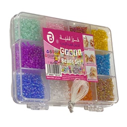 [BQ-8589] خرز ملون اشغال يدوية
